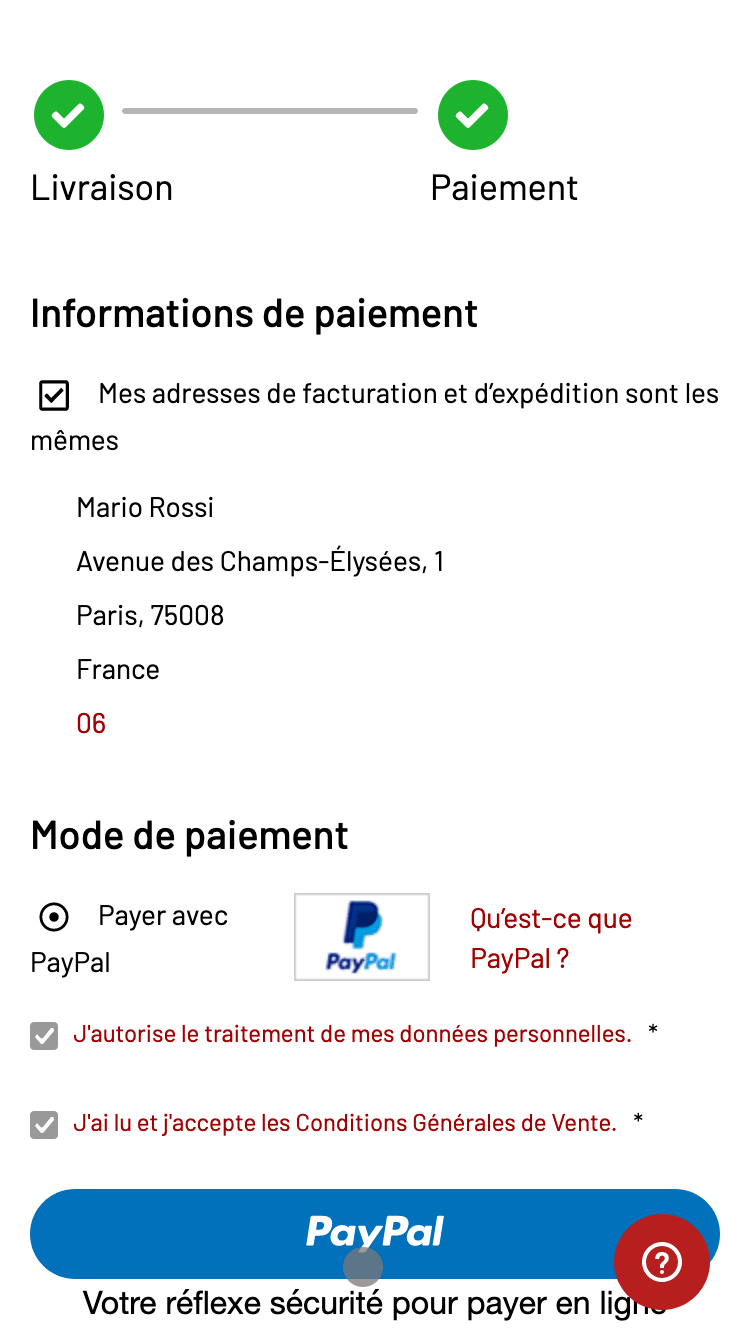 Puisje payer avec des cartes de crédit autres que celles indiquées sur